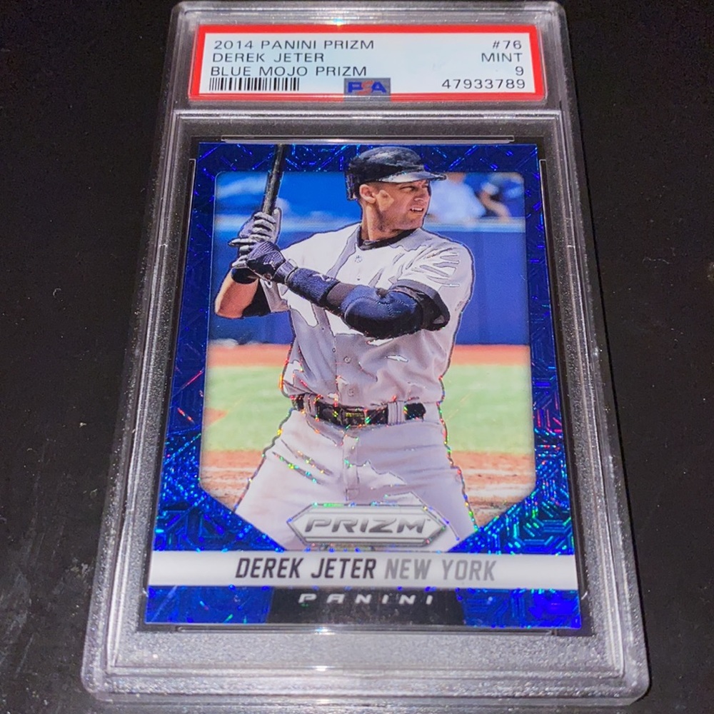 2014 Panini Prizm Derek Jeter #36/75 PSA 9